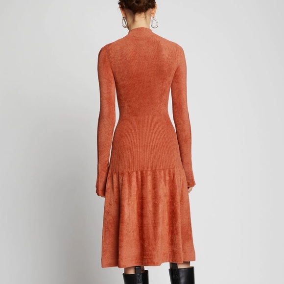 Proenza Schouler White Label Chenille Turtleneck Dress - Picture 4 of 6